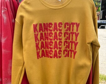 Kansas City Football Crew Sweatshirt