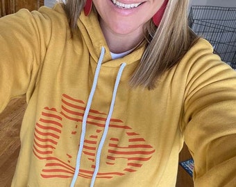 Sudadera con capucha Arrowhead de fútbol de Kansas City