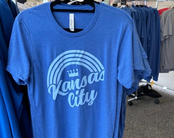 Camiseta de béisbol con el arcoíris de Kansas City