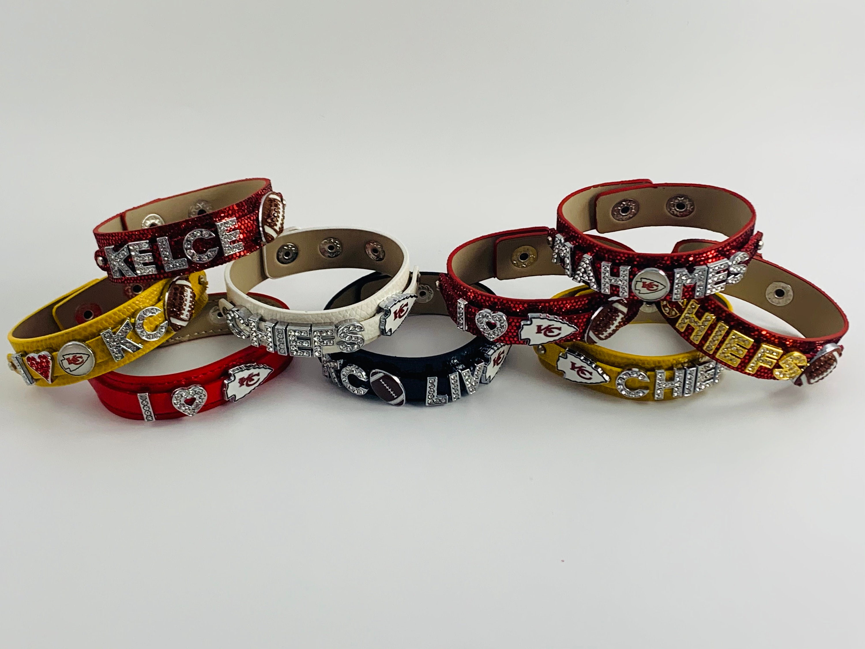 Kansas City Chiefs Bling Bracelet