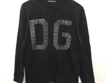 Dolce and Gabbana Long Sleeves T shirt Made in Italy