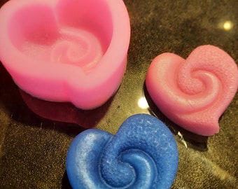 Heart shape Silicone Mould Candle Making  Soap Making Kitchen Baking Chocolate Decoration Craft  Resin 3D