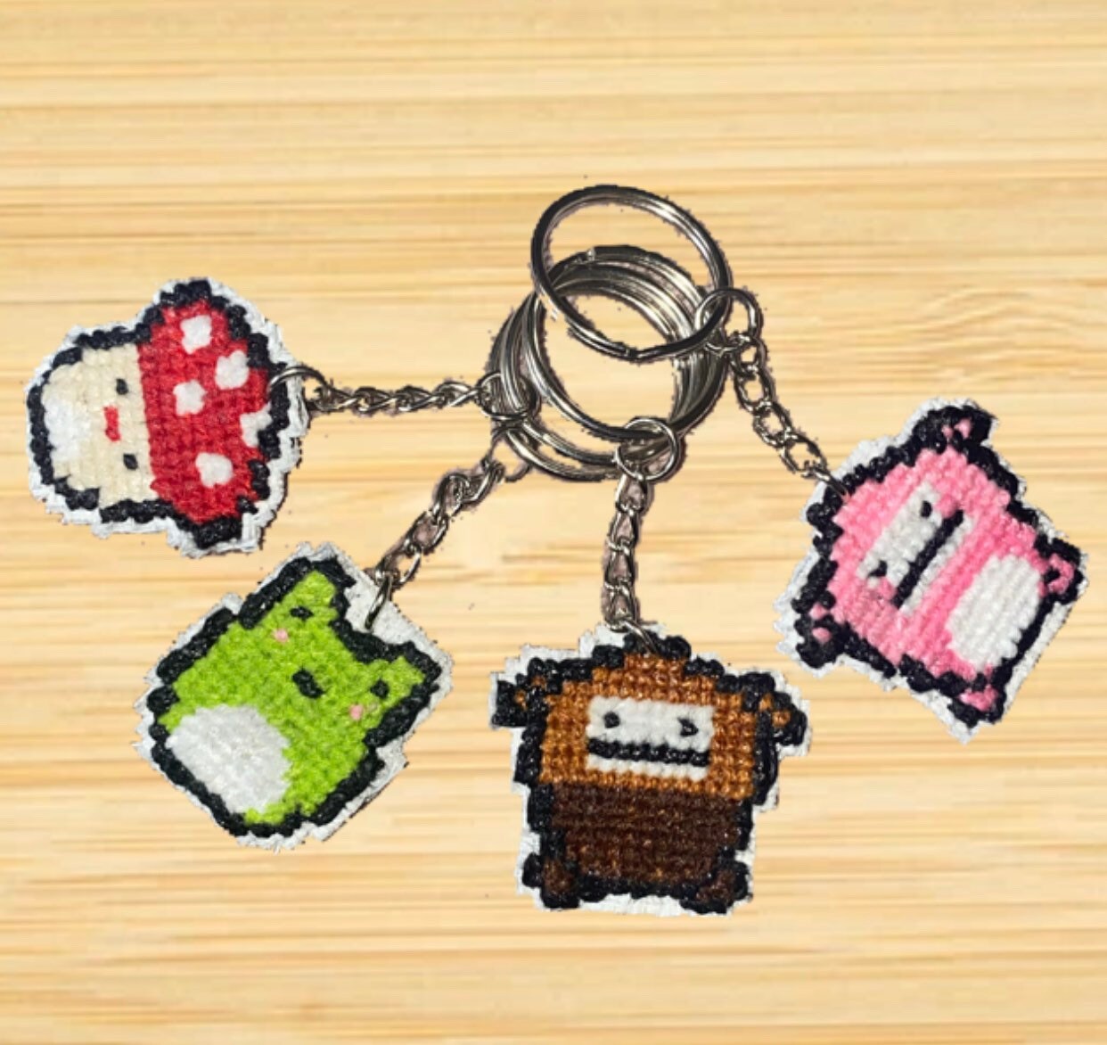 Handmade Squishmallow keychains Etsy