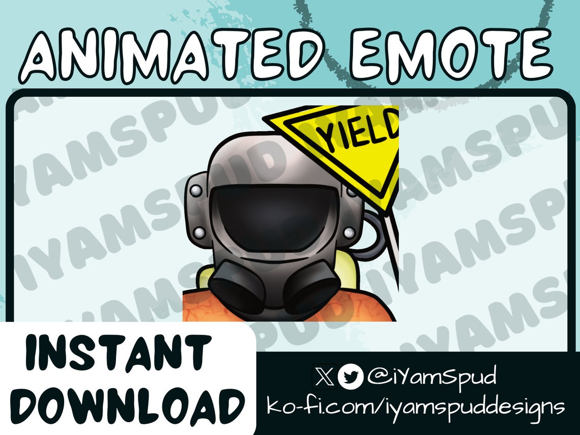 Lethal Company | Yield Sign Bonk | Twitch/discord Emote | Instant ...