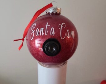 Santa Cam Ornament