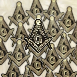 Freemason / die-cut sticker / laptop sticker / waterproof sticker / plant mom / Masonic