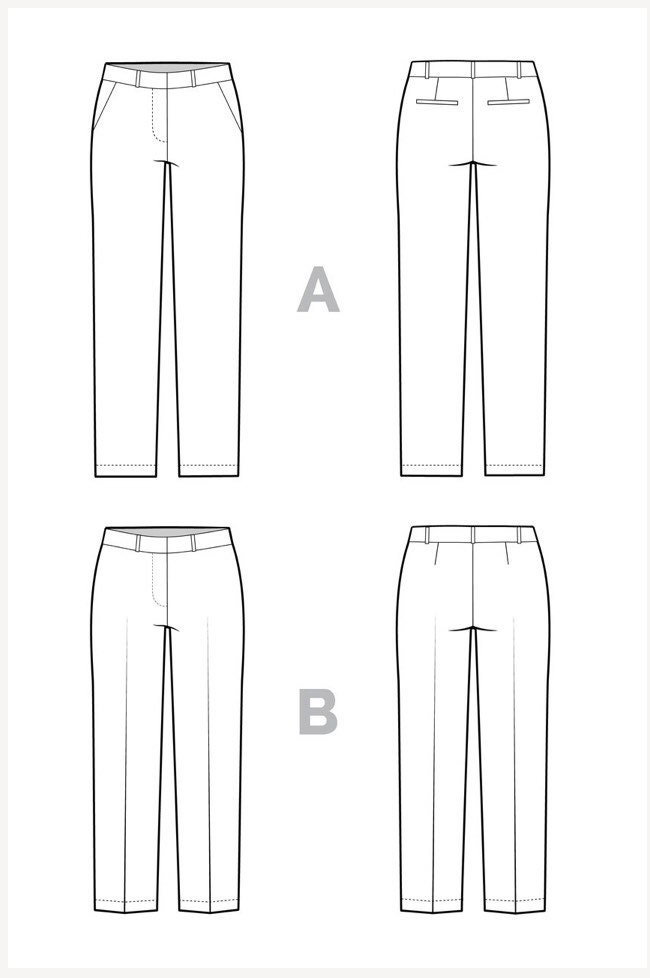 Sasha Trousers Pattern by Closet Case Patterns No. 13 Brand | Etsy