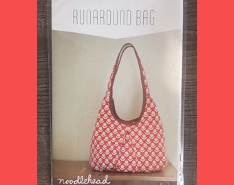 Runaround Bag by Noodlehead Patterns - Paper Pattern Instructions - U.K. seller