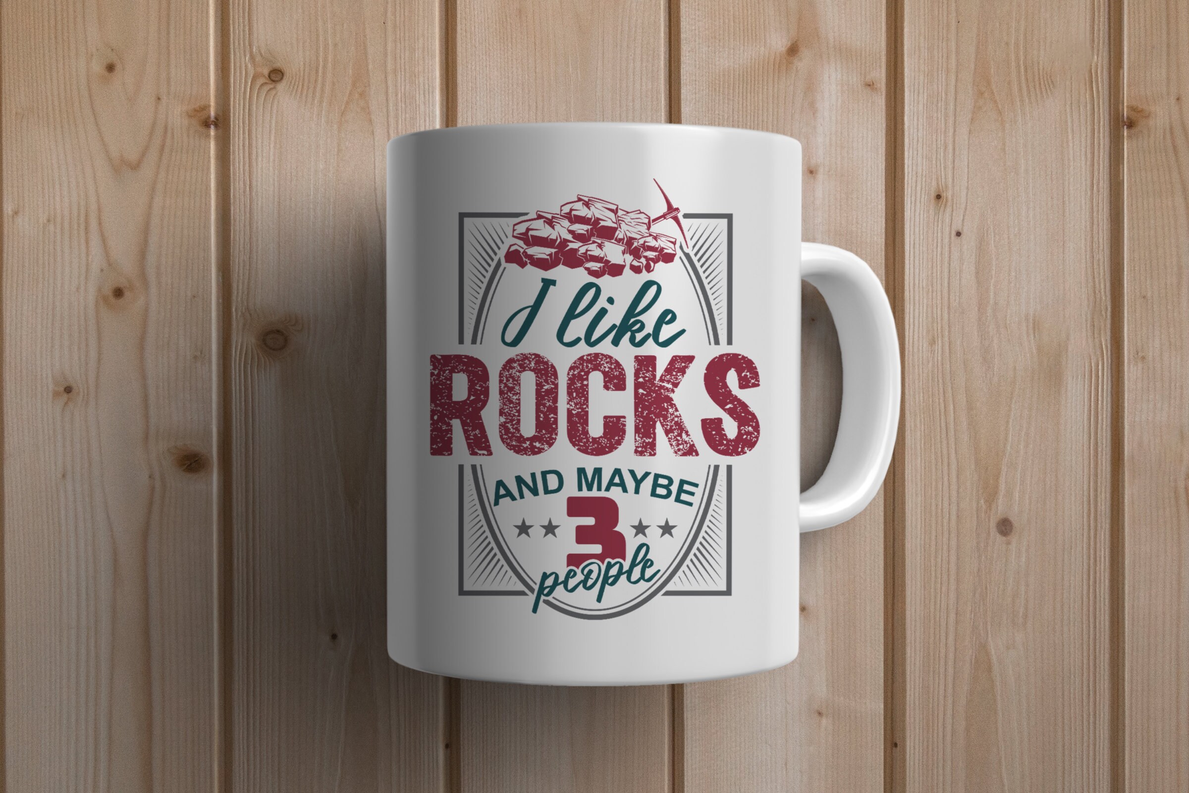 I Like Rocks I Like Rocks and Maybe 3 People Svg, Funny College Humor, Gift for ...