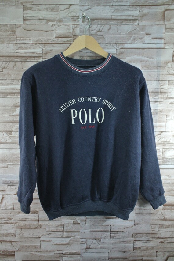 vintage polo sweatshirts