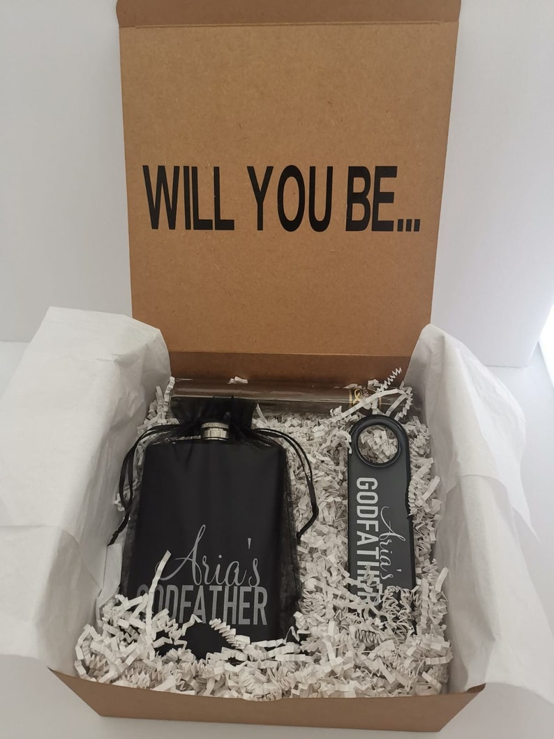 Godfather Proposal Box Etsy