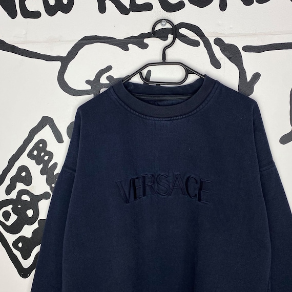 Vintage Navy Versace Sweatshirt