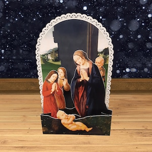 Pop Up 3D "Prospettiva" Natale, christmas, auguri, compleanno, matrimonio, made in italy, artigianato