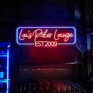 Bar Neon Sign, Gift For Him, Custom Bar Neon Sign, Personalized Bar Sign For Home Bar, Bar Neon Sign,Personalized Home Bar Wall Light Decor