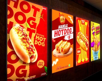 Restaurants menu led light box, advertising poster light box,custom led menu light box,backlit light box,Light Box Frames