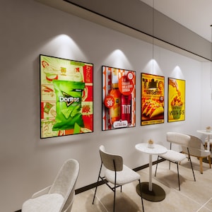 Scatola luminosa pubblicitaria con cornice a LED, pannello del menu da parete pubblicitario per ristoranti, scatola luminosa sottile, insegna con scatola luminosa a LED con cornice, scatola luminosa retroilluminata