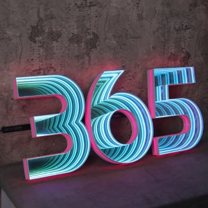 Infinity Spiegel Zeichen, benutzerdefinierte Spiegel Leuchtreklame, Leuchtbrief, Infinity Spiegel Leuchtreklame, Wand Logo Zeichen, Neon Kunst Zeichen, LED Logo Zeichen