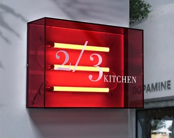 Letrero de caja de luz, Letrero de logotipo de pared, Letrero de caja de luz de acrílico, Letrero de tienda personalizado, Letrero de logotipo iluminado, Letrero personalizado