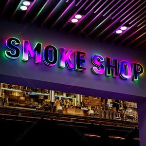 Letrero con letras 3D, letras iluminadas, letrero con letras coloridas, letrero RGB, señalización exterior, letrero para escaparate, letrero LED personalizado, logotipo de empresa iluminado