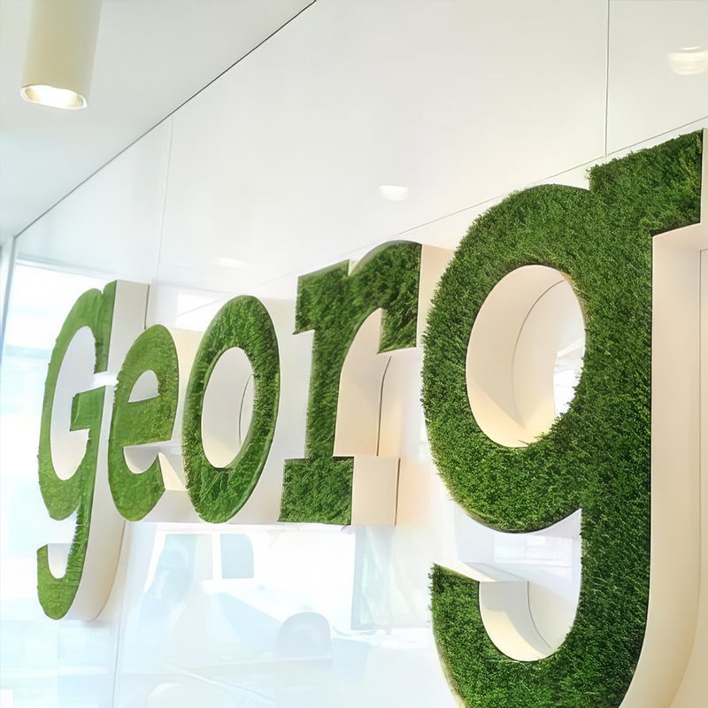 Wall Moss Logo Decor|Custom Moss Sign| Moss Letter|Custom Moss Logo|Custom Green Wall Decor|Moss Company Logo|Business Sign|Custom Sign