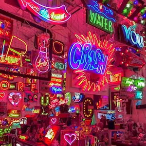 Business Neon Sign|Custom Neon Logo Sign|Store Neon Sign|Business Neon Sign|Custom Neon Sign|Unique Handmade Wall Logo Art
