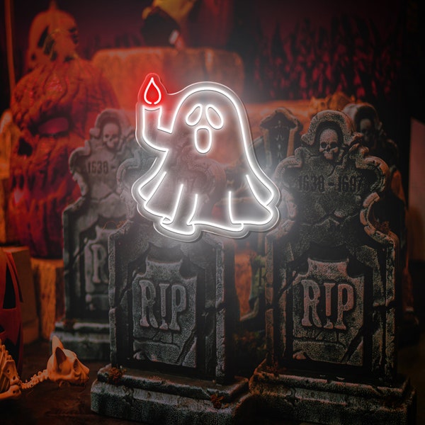 Halloween Lighted Sign - Etsy