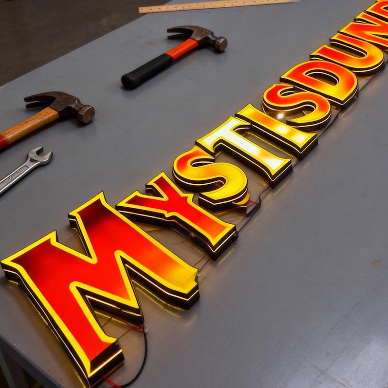 RGB Letter Sign,colorful Change Letter Sign,custom Led Sign for ...