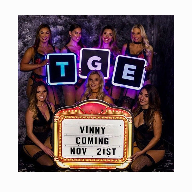 Customizable Nightclub VIP Letter Sign, Marquee Glorifier,customized ...