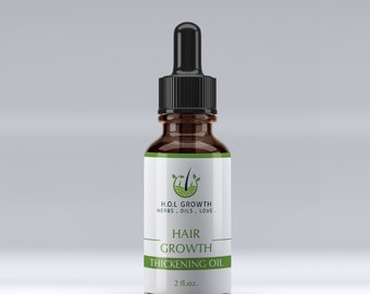 Aceite espesante para el cabello