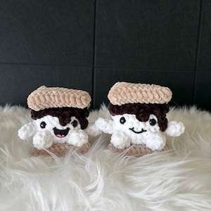 Crochet S&#39;mores Plushie