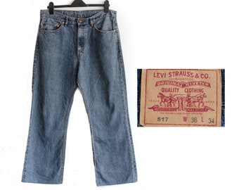 Vintage Levi's jeans 517 Bootcut Straight leg denim