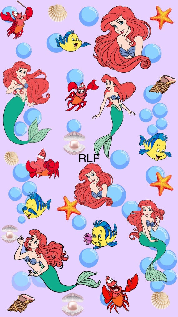 Little mermaid fabric deals