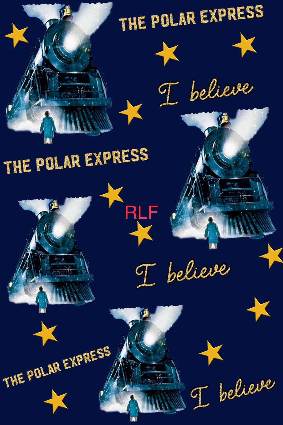 The Polar Express Christmas cotton fabric Etsy