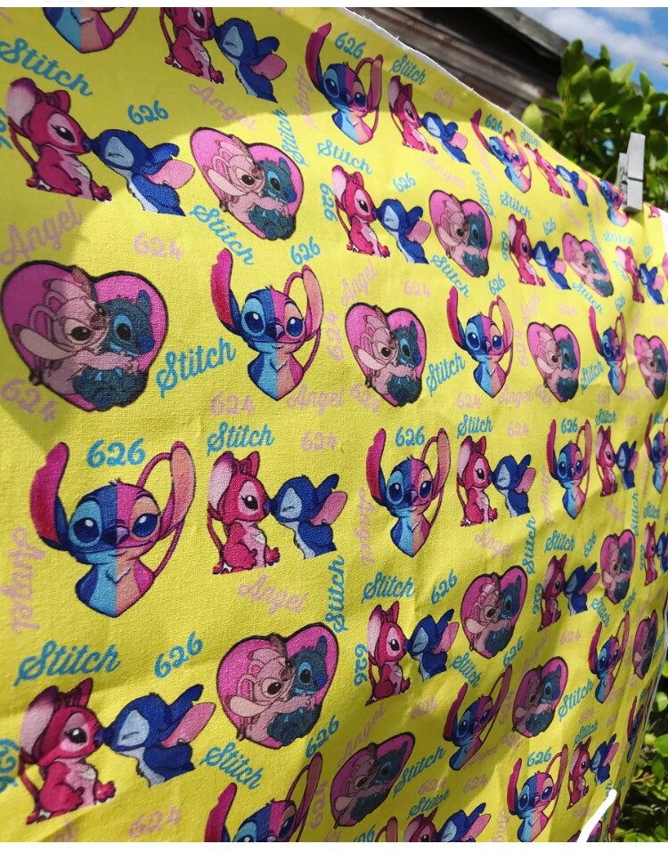 Stitch and Angel cotton fat quarter fabric Etsy