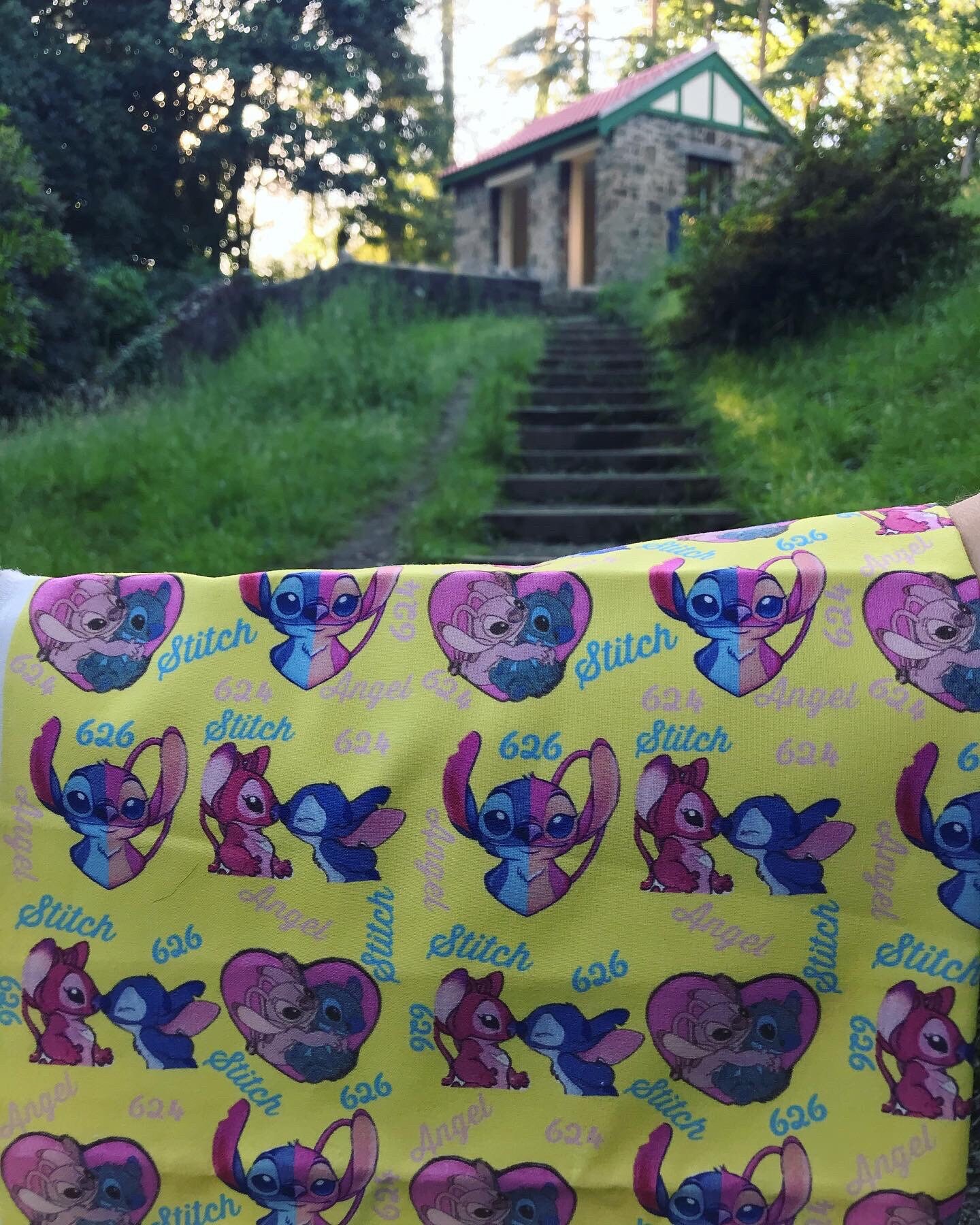 Stitch and Angel cotton fat quarter fabric Etsy