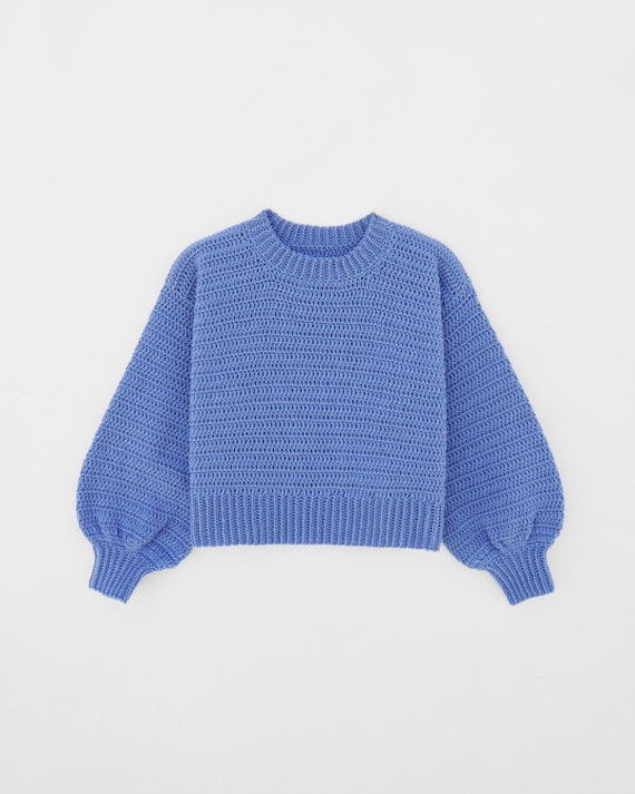 Easy Crochet Kids Sweater Pattern: 12M to 14Y Cardigan (English)