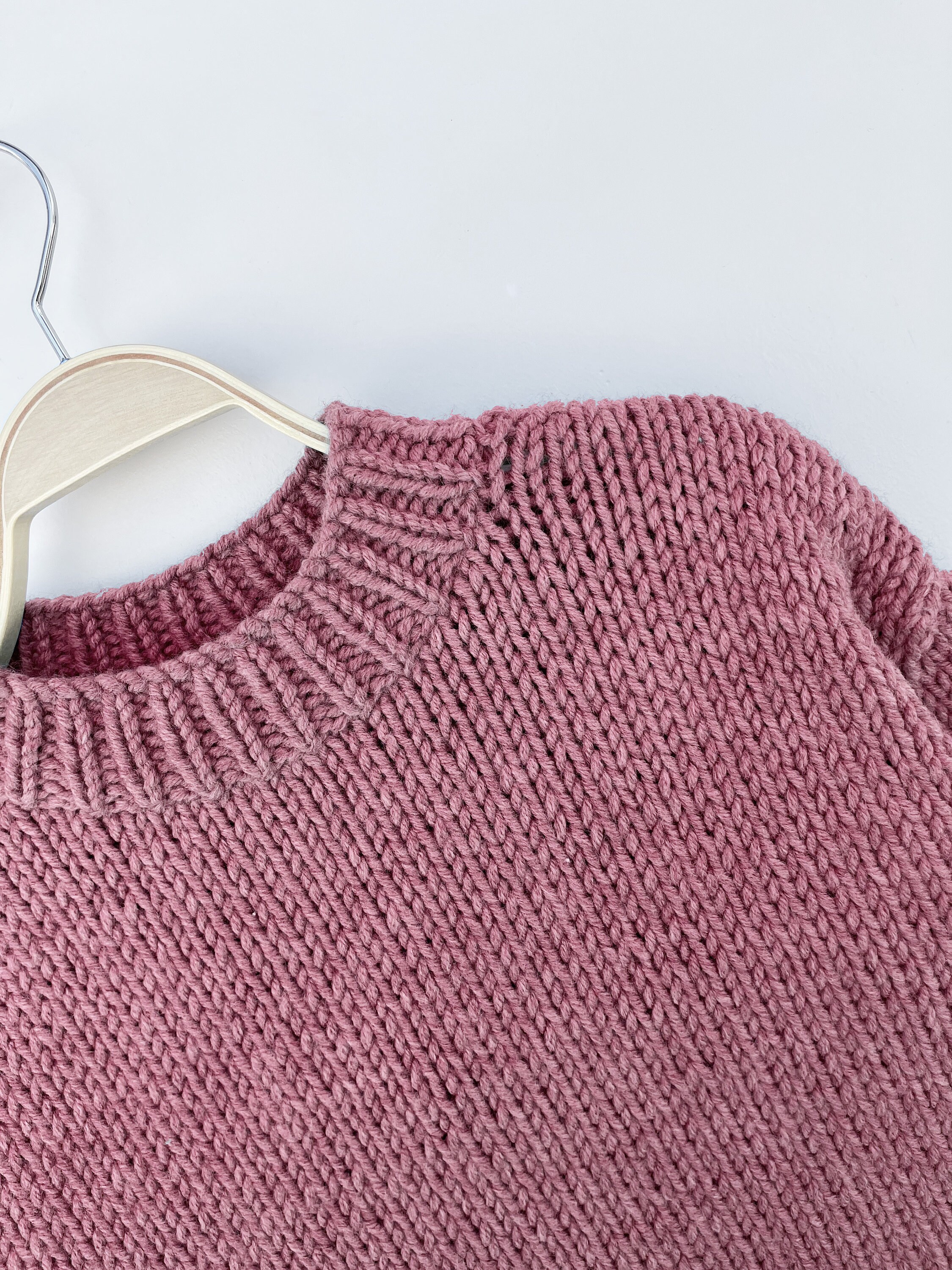 Chunky Kids Knitting Sweater Pattern Easy Knit Sweater - Etsy