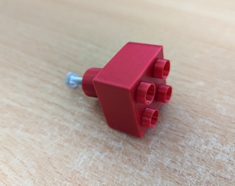Block Style Colourful Drawer Handle (1 item) suitable for ikea Wardrobes or drawers