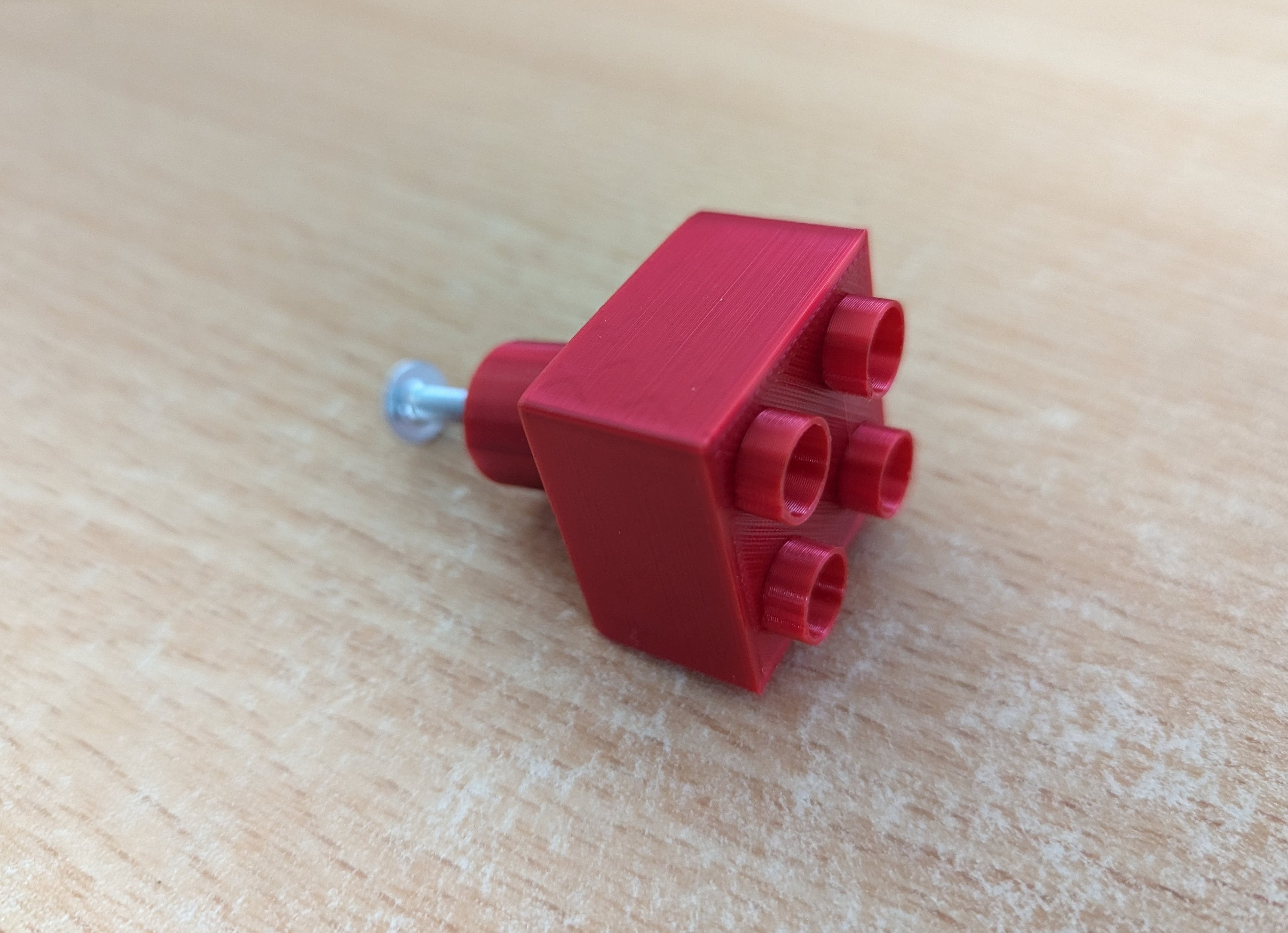 Poignée de tiroir colorée de style bloc (1 article) adaptée aux armoires ou aux tiroirs ikea