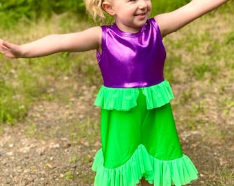 A Princesa Sereia Disney Inspirou a Pequena Sereia Twirl Dress/Ariel Play Dress/Ariel Cosplay/Disney A Pequena Sereia/Disney Ariel