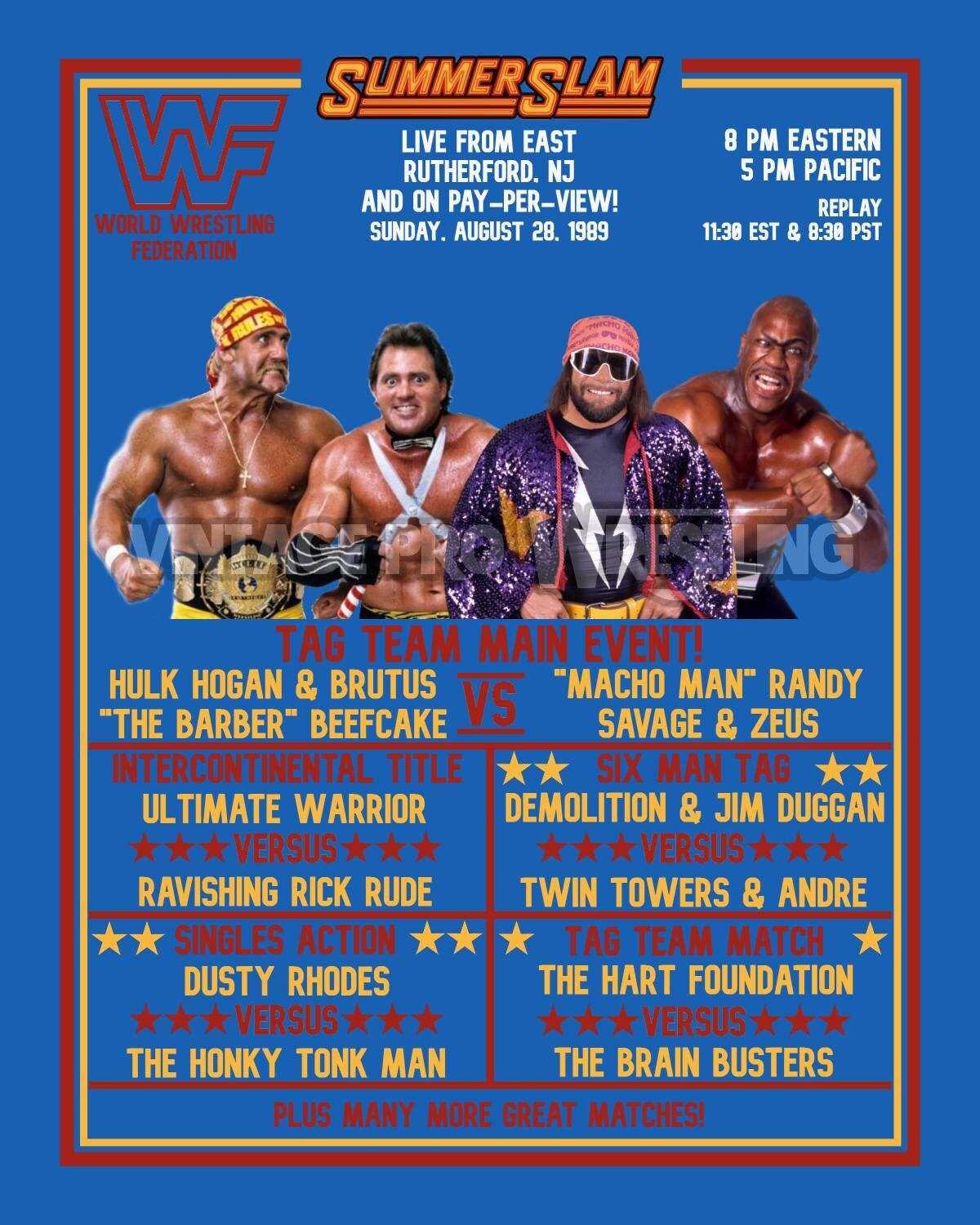 WWE SUMMERSLAM 1989