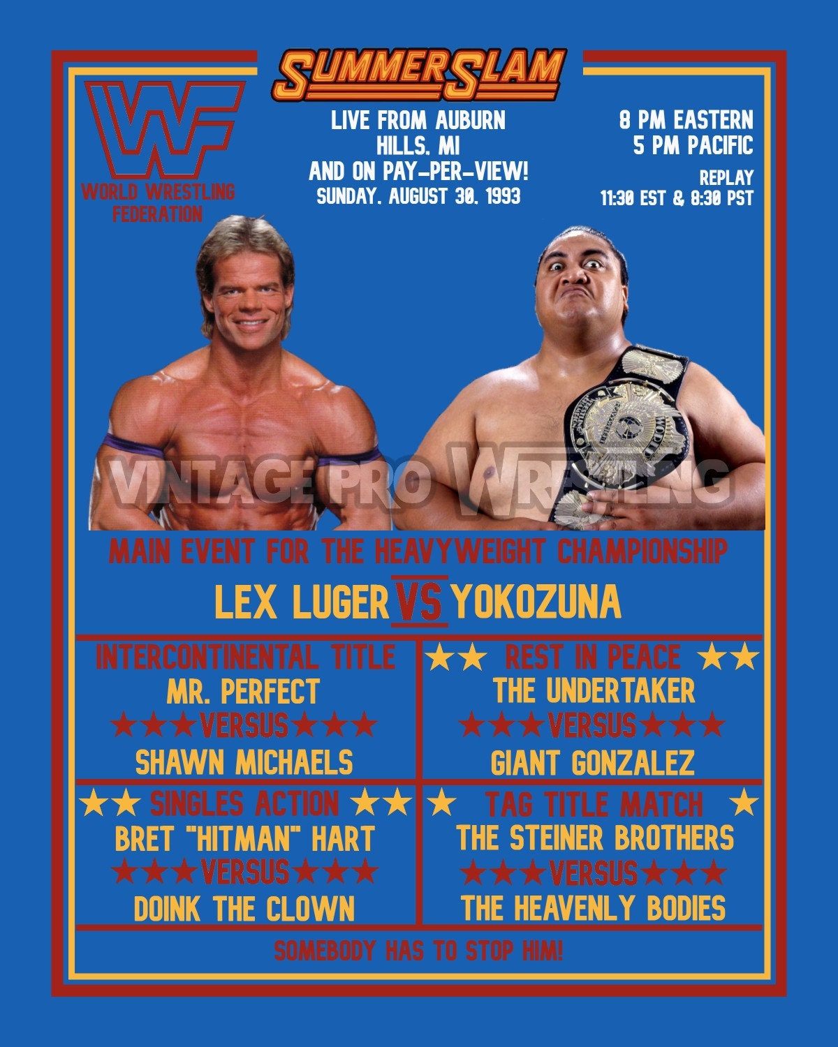 WWE SUMMERSLAM 1993