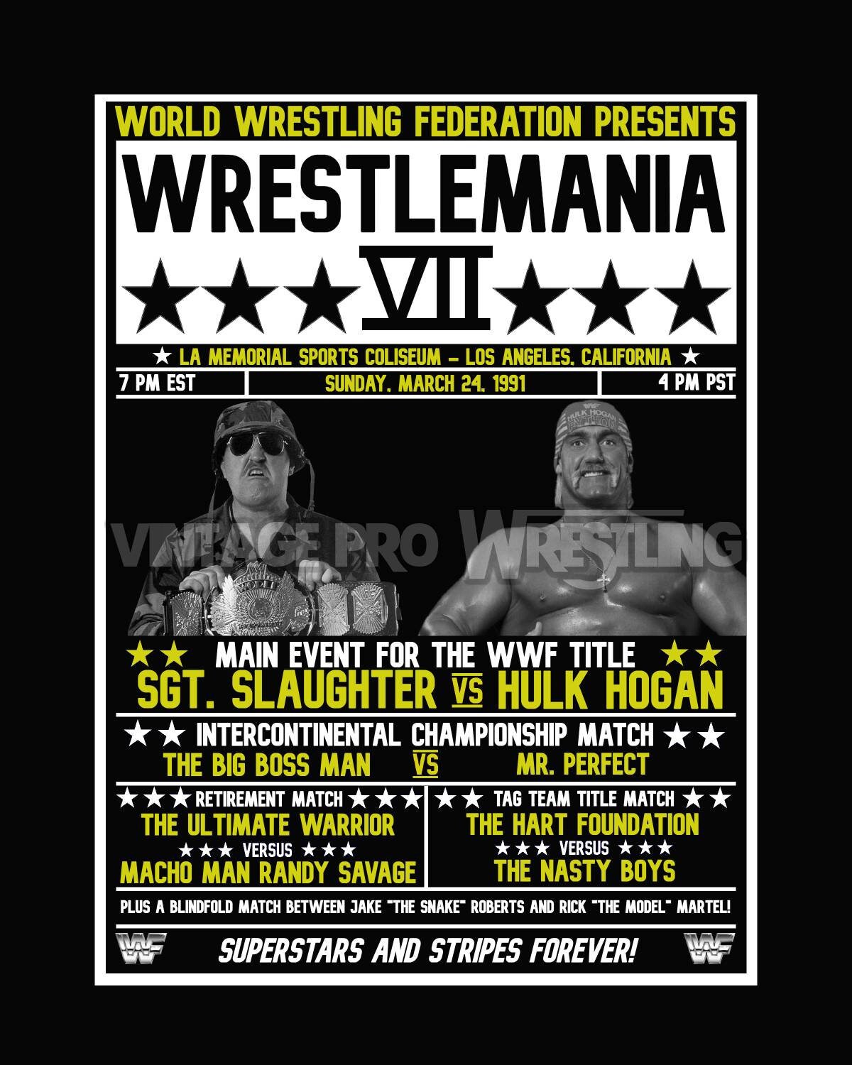 WWE WRESTLEMANIA VII (1991)