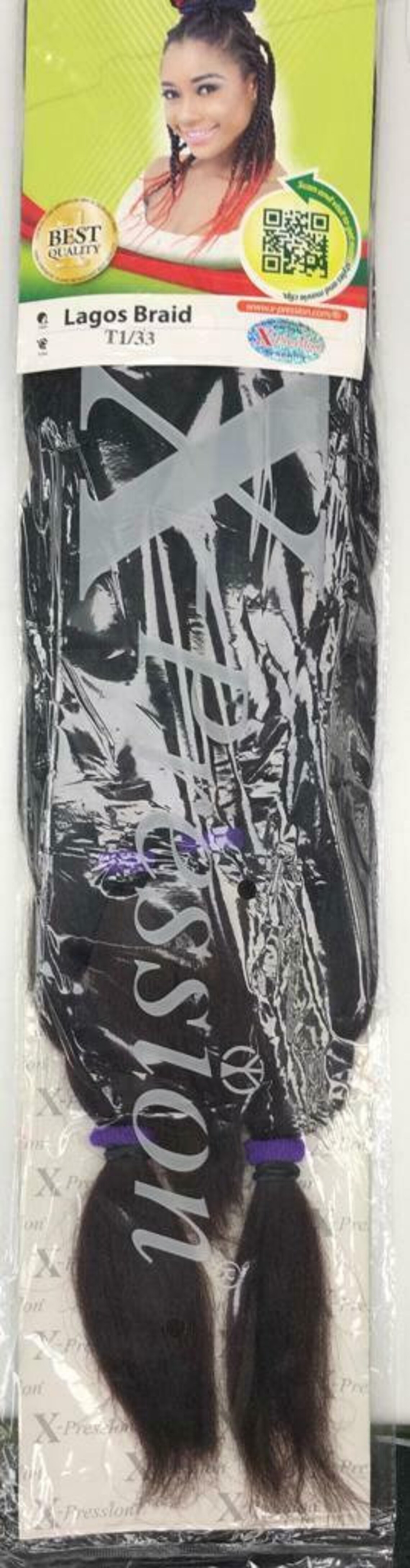 XPRESSION LAGOS BRAID PrePulled Hair Extension42 & 46 Etsy