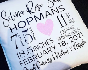 Custom Birth Pillow