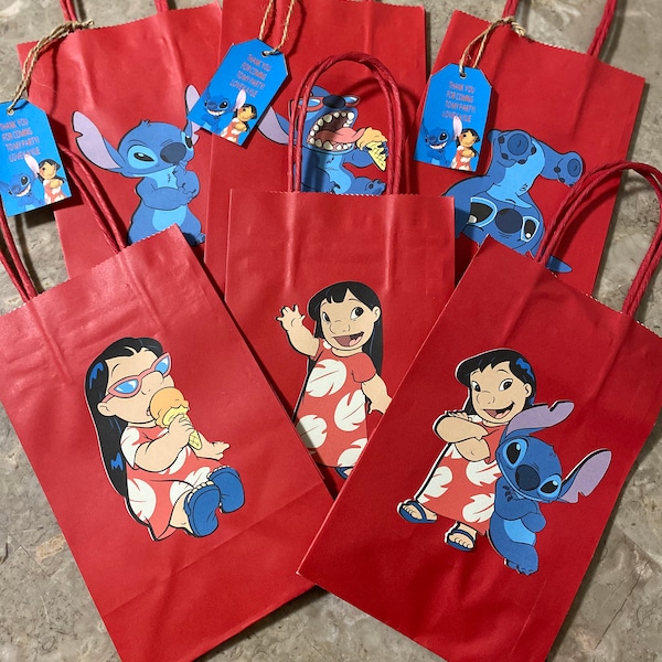 Lilo and Stitch- Goodie Bags- Lilo-Stitch-Party Bags-