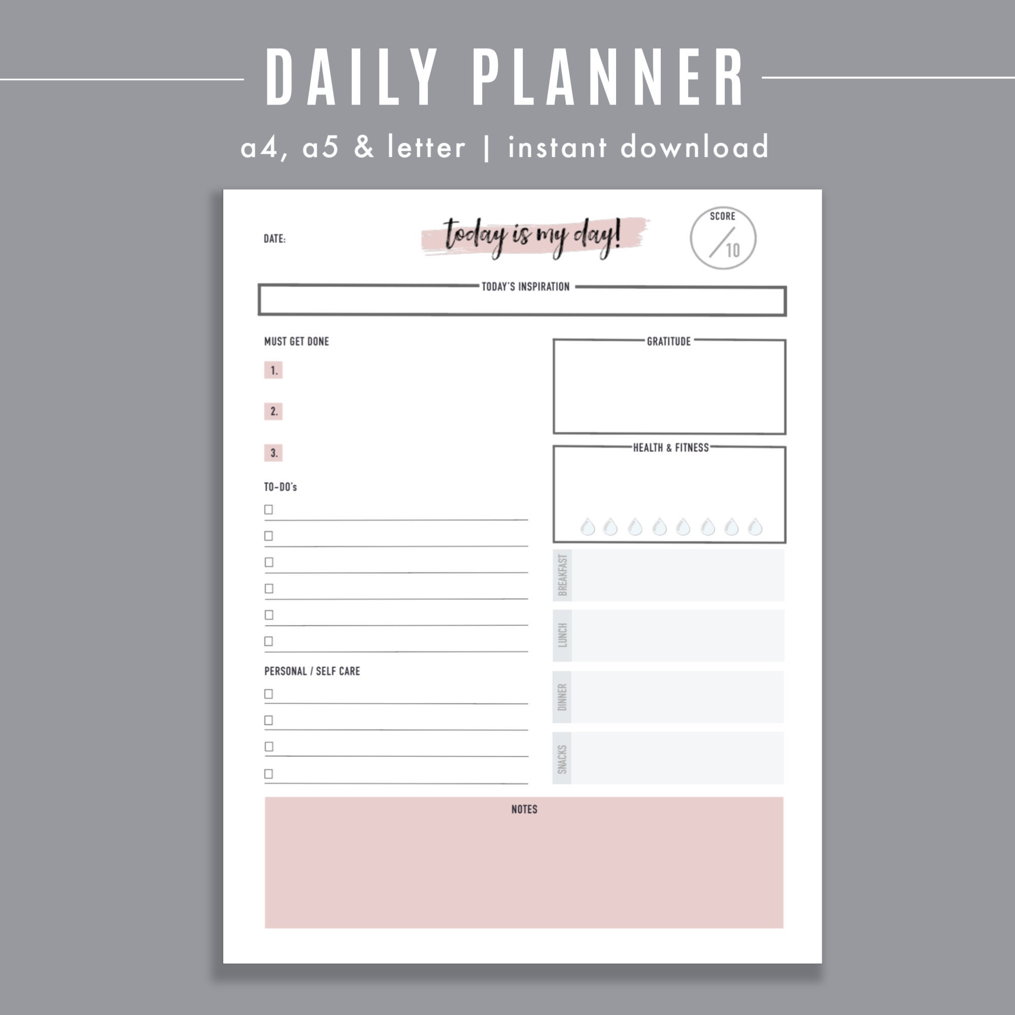 daily-task-planner-daily-planner-printable-a5-daily-planner-inserts