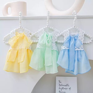 Adorable Summer Dress for Small to Medium Dogs and Cats