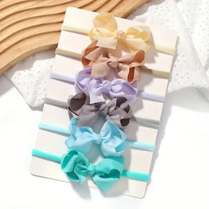 Modern Love Hairbow Headbands for Dogs | Multipack - Cool Breeze