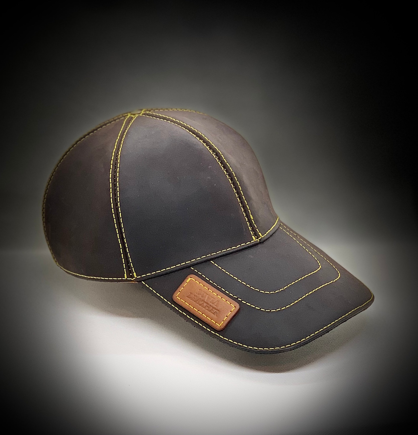 Leather Baseball Cap Pattern Etsy